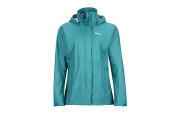 Image of Marmot PreCip Jacket - Women's, Malachite, Large 46200-3679-L