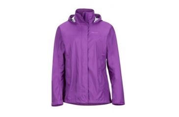 Image of Marmot PreCip Rain Jacket - Women's, Bright Violet, Small, 46200-6238-S