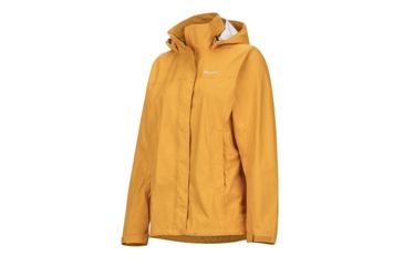 Image of Marmot PreCip Rain Jacket - Womens, Golden Eye, Large, 46200-9416-L