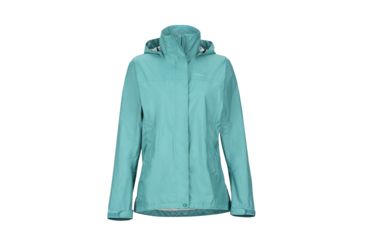 Image of Marmot PreCip Rain Jacket - Womens, Patina Green, Small, 46200-4788-S