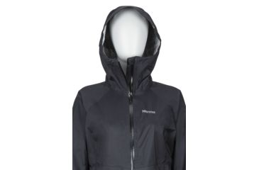 Image of Marmot PreCip Stretch Jacket - Womens, Black, Small, 36590-001-S
