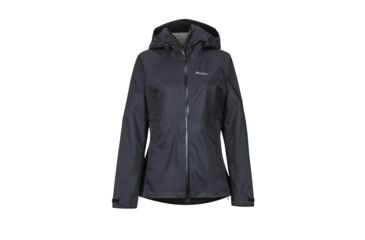 Image of Marmot PreCip Stretch Jacket - Womens, Black, Small, 36590-001-S