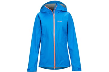 Image of Marmot PreCip Stretch Jacket - Womens, Clear Blue, Large, 36590-3695-Large
