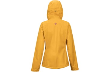 Image of Marmot PreCip Stretch Jacket - Womens, Yellow Gold, Large, 36590-9472-Large