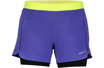 Image of Marmot Pulse Short - Women's-Electric Iris-X-Small