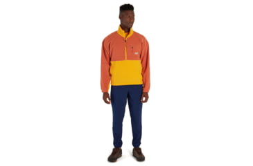 Image of Marmot Retro Rocklin 1/2 Zip - Mens, Auburn/Golden Sun, Small, M14609-23491-S