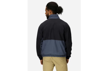 Image of Marmot Retro Rocklin 1/2 Zip - Mens, Black/Thunderhead, XXL, M14609-24392XXL