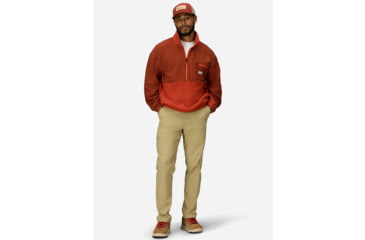 Image of Marmot Retro Rocklin 1/2 Zip - Mens, Pecan/Sumac, XXL, M14609-24396XXL