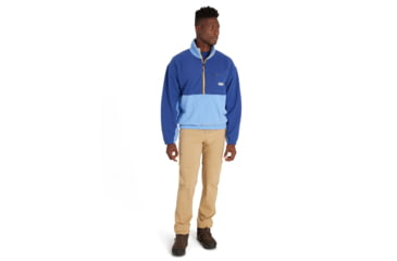 Image of Marmot Retro Rocklin 1/2 Zip - Mens, Twilight Blue/Blue Bonnet, 2XL, M14609-23246-XXL