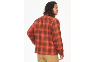 Image of Marmot Ridgefield Sherpa Flannel Shirt Jacket - Mens, Chocolate, Medium, M14654-22262-M