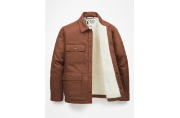 Image of Marmot Ridgefield Sherpa Flannel Shirt Jacket - Mens, Pinecone, Extra Large, M14654-7387-XL