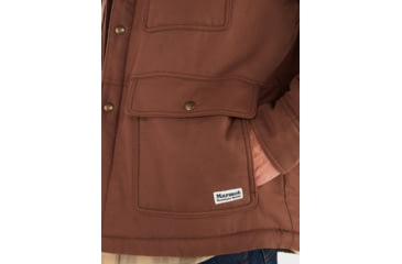 Image of Marmot Ridgefield Sherpa Flannel Shirt Jacket - Mens, Pinecone, Extra Large, M14654-7387-XL