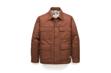 Image of Marmot Ridgefield Sherpa Flannel Shirt Jacket - Mens, Pinecone, Extra Large, M14654-7387-XL