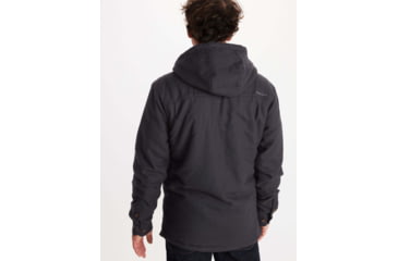 Image of Marmot Ridgefield Sherpa Hoody - Mens, Dark Steel, Medium, 33300-1132-M