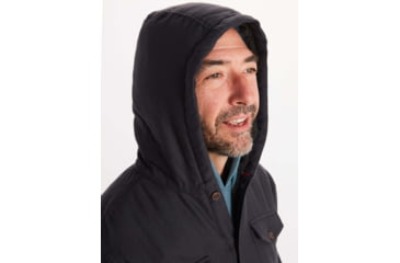 Image of Marmot Ridgefield Sherpa Hoody - Mens, Dark Steel, Medium, 33300-1132-M