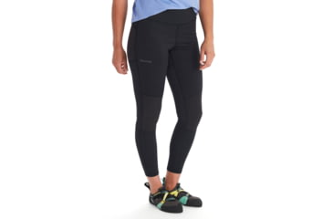 Image of Marmot Rock Haven Hybrid Tight - Womens, Black, Medium, M14179-001-M