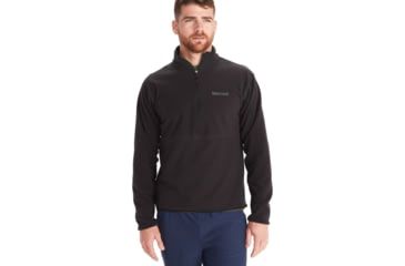 Image of Marmot Rocklin 1/2 Zip - Mens, Black, Extra Large, M12650-001-XL