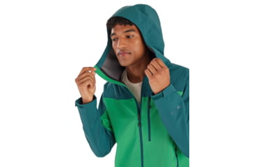 Image of Marmot ROM GORE-TEX Infinium Hoody - Mens, Dark Jungle/Clover, Extra Large, M14597-23225-XL