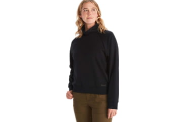 Image of Marmot Rowan Funnel Neck - Womens, Black, Extra Small, M13287-001-XS