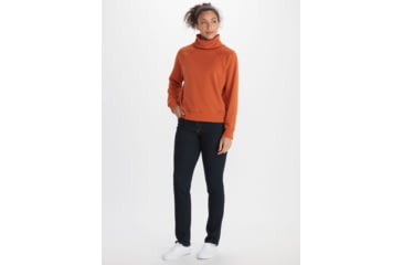 Image of Marmot Rowan Funnel Neck - Womens, Copper, Small, M13287-7160-S