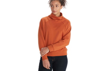 Image of Marmot Rowan Funnel Neck - Womens, Copper, Small, M13287-7160-S