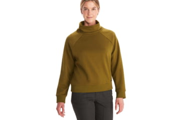 Image of Marmot Rowan Funnel Neck - Womens, Military Green, Small, M13287-4050-S
