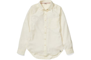 Image of Marmot Seaside Ultra Lightweight Flannel Long Sleeve Shirt - Womens, Papyrus, Medium, 46930-7395-M