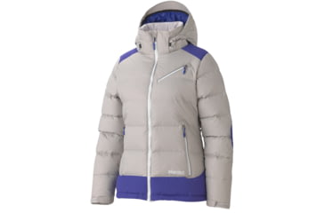 Image of Marmot Sling Shot Jacket - Women's, Small, Platinum/Electric Blue, 538514