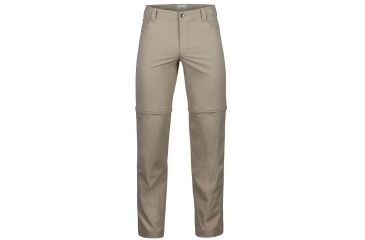 Image of Marmot Transcend Convertible Pant - Mens, Light Khaki, 30 43650-7040-30