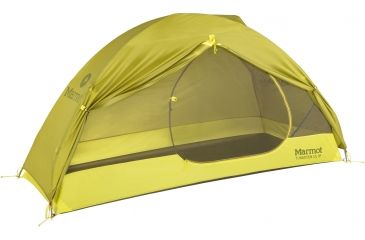 Image of Marmot Tungsten Ul 1P Tent, Dark Citron/Citronelle, One Size, 29700-9819-ONE