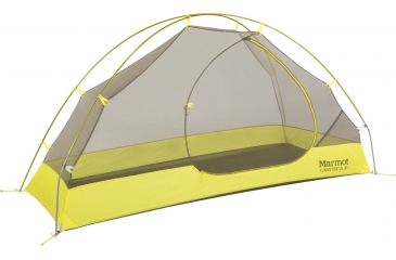 Image of Marmot Tungsten Ul 1P Tent, Dark Citron/Citronelle, One Size, 29700-9819-ONE