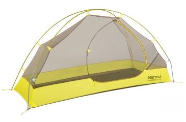 Image of Marmot Tungsten Ul 1P Tent, Dark Citron/Citronelle, One Size, 29700-9819-ONE
