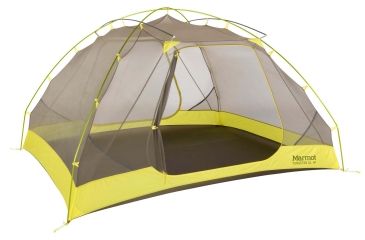 Image of Marmot Tungsten Ul 4P Tent, Dark Citron/Citronelle, One Size 29480-9819-ONE