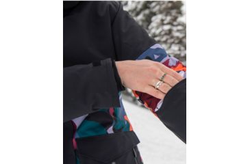 Image of Marmot Wilder Jacket - Womens, Black/Multi Pop Camo, Medium, 79250-1578-M