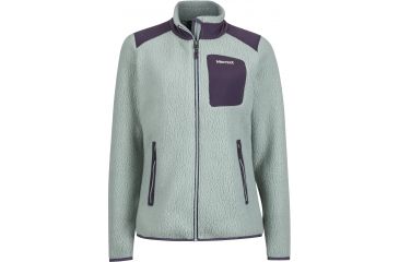 Image of Marmot Wiley Jacket - Women's-Sea Fog/Nightshade-Large