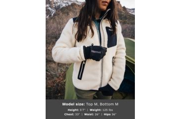 Image of Marmot Wiley Jacket - Womens, Cream/Black, Medium, 89300-Cream/Black-M-DEMO