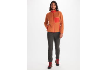 Image of Marmot Wiley Polartec Jacket - Womens, Copper/Cairo, Small, M13188-20712-S