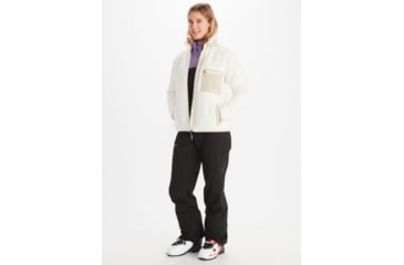 Image of Marmot Wiley Polartec Jacket - Womens, Papyrus/Sandbar, Small, M13188-20711-S