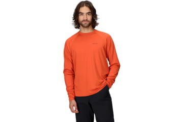Image of Marmot Windridge LS Shirt - Mens, Ginger Blossom, S, M14153-24362S