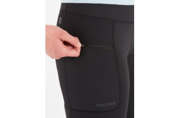 Image of Marmot Winter Mountain Active Hybrid Tight - Womens, Black, Large, M13286-001-L