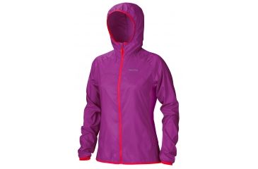 Image of Marmot Womens Trail Wind Hoody,Beet Purple,Large MAR0312-BTP-LG