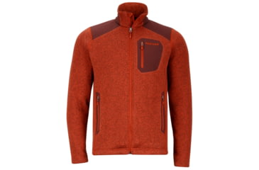 Image of Marmot Wrangell Jacket - Men's-Dark Rust/Marsala Brown-Small