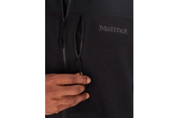 Image of Marmot Wrangell Polartec Jacket - Mens, Black, Extra Large, M13192-001-XL