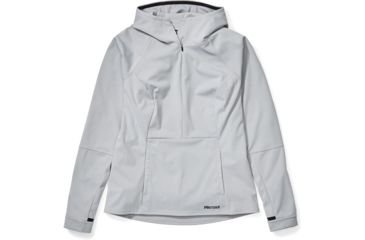 Image of Marmot Zenyatta 1/2 Zip Hoodie - Womens, Sleet, Small, 84620-504-S