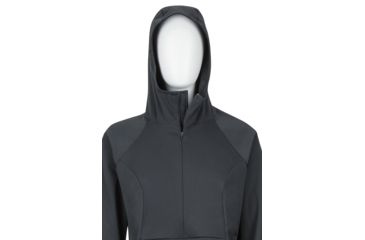 Image of Marmot Zenyatta 1/2 Zip Hoody - Womens, Black, Extra Small, 84620-001-XS