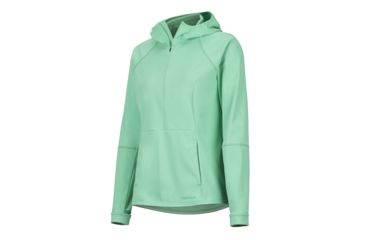 Image of Marmot Zenyatta 1/2 Zip Hoody - Womens, Double Mint, Medium, 84620-4839-M