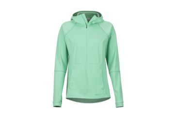 Image of Marmot Zenyatta 1/2 Zip Hoody - Womens, Double Mint, Medium, 84620-4839-M