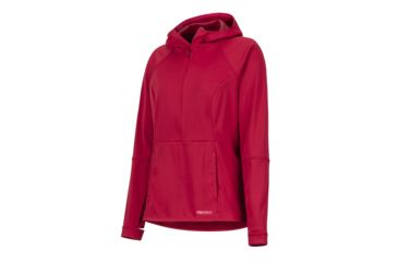Image of Marmot Zenyatta 1/2 Zip Hoody - Womens, Sienna Red, Extra Large, 84620-6005-XL