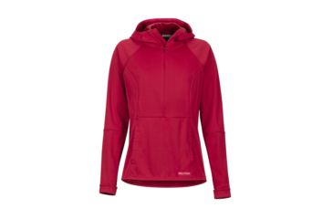 Image of Marmot Zenyatta 1/2 Zip Hoody - Womens, Sienna Red, Extra Large, 84620-6005-XL