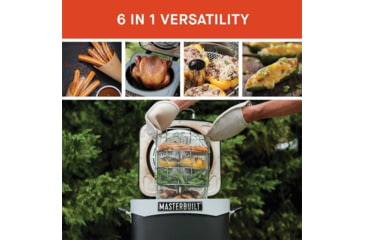 Image of Masterbuilt 20 Quart Outdoor Air Fryer, Black, Small, MB20013020
